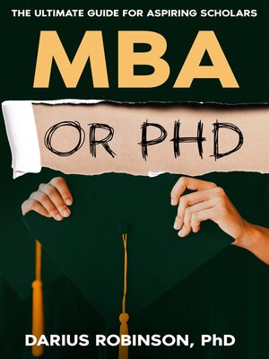 cover image of MBA or PhD